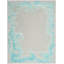 Tapis prismatique Nourison bleu brume de mer-116915202