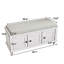 Banc avec armoire de rangement-87784294