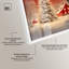 Décoration murale de Noël Winter Art Glow Shadowbox par Art Remedy, cadre noir, 11 x 16-1644434952-1644434951