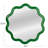 Miroir mural Wavy