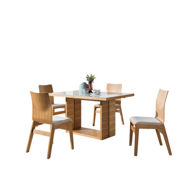 Holtsville 4 - Person Dining Set