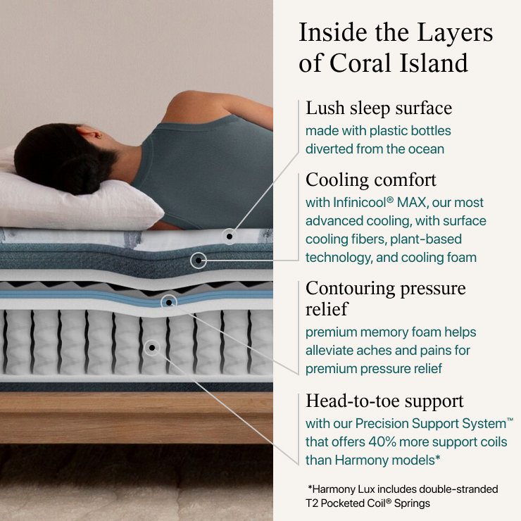Queen Medium Gray Gel Memory Foam Innerspring Mattress with Boxspring