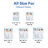3 Inch Memory Foam Mattress Topper Extra Firm Cooling Pad With Removable & Washable Cover-323892907
