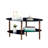 Glass Top End Table