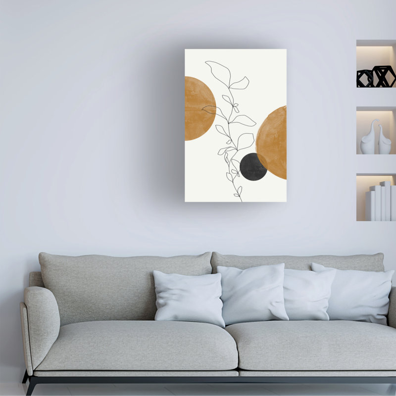 Œuvre bolognaise, «LE MIUUS», art sur toile, H 22 po x l 32 po