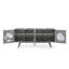 Buffet gris 4 portes Fontana Hirta