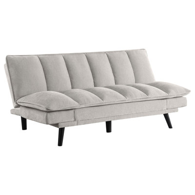 Upholstered Tufted Convertible Sofa Bed