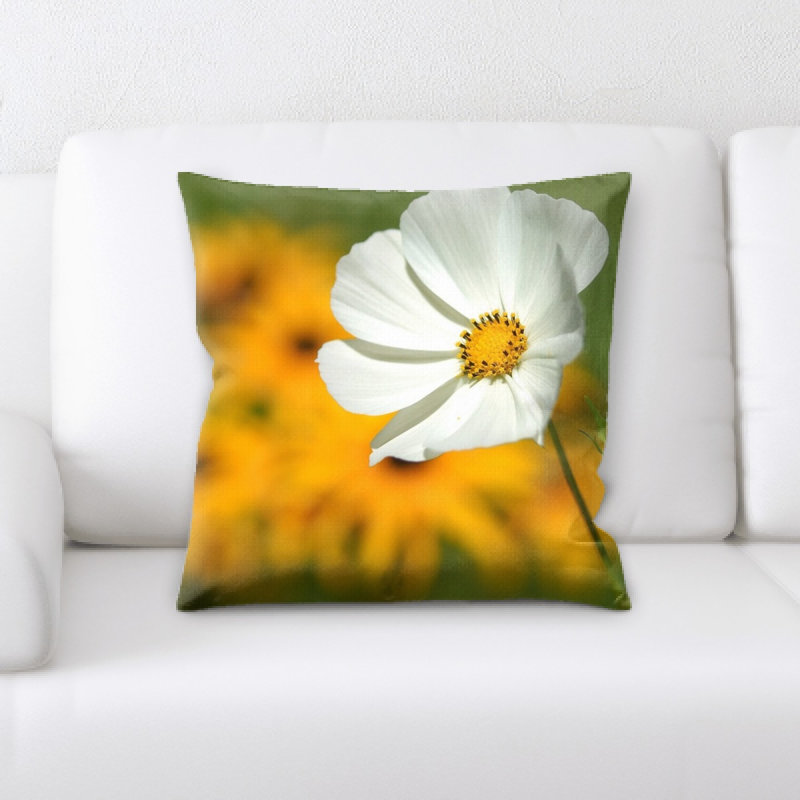 Coussin décoratif fleur