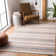 Tapis rayé en coton Annia
