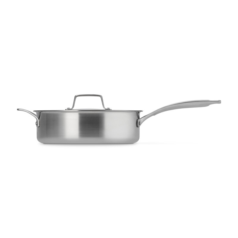 Le Creuset Essential Stainless Steel Sauté Pan, 4.6 Qt.