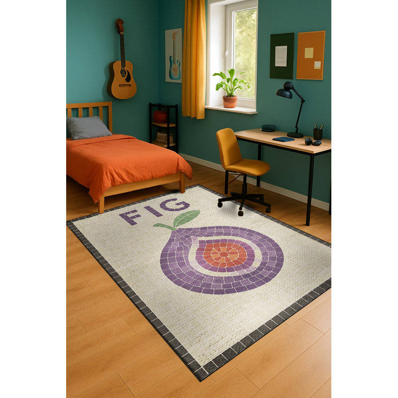 Tapis tissé crème Mosso, 3 pi 3 po x 6 pi 7 po