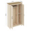 Limestone 3 Door Manufactured Wood Wardrobe-372906750