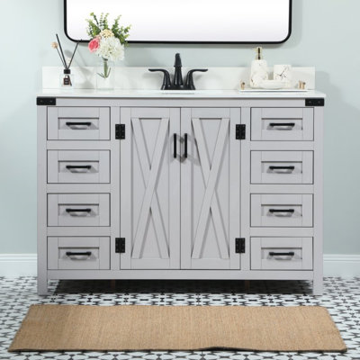 Ensemble de meuble-lavabo simple 48 po Slayton