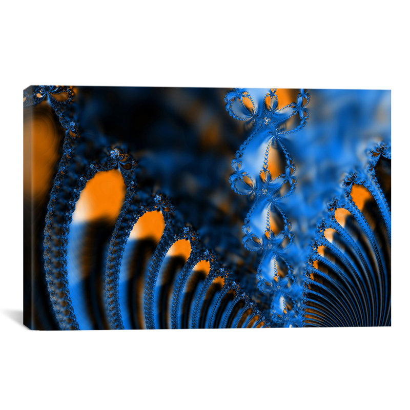 Connexion, reproduction d'art sur toile, H 12 po x l 18 po x P 1,5 po, Toile tendue, Pas de tapis