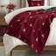 Cozy Holiday Reversible Textured Throw & Decorative Accent Pillows