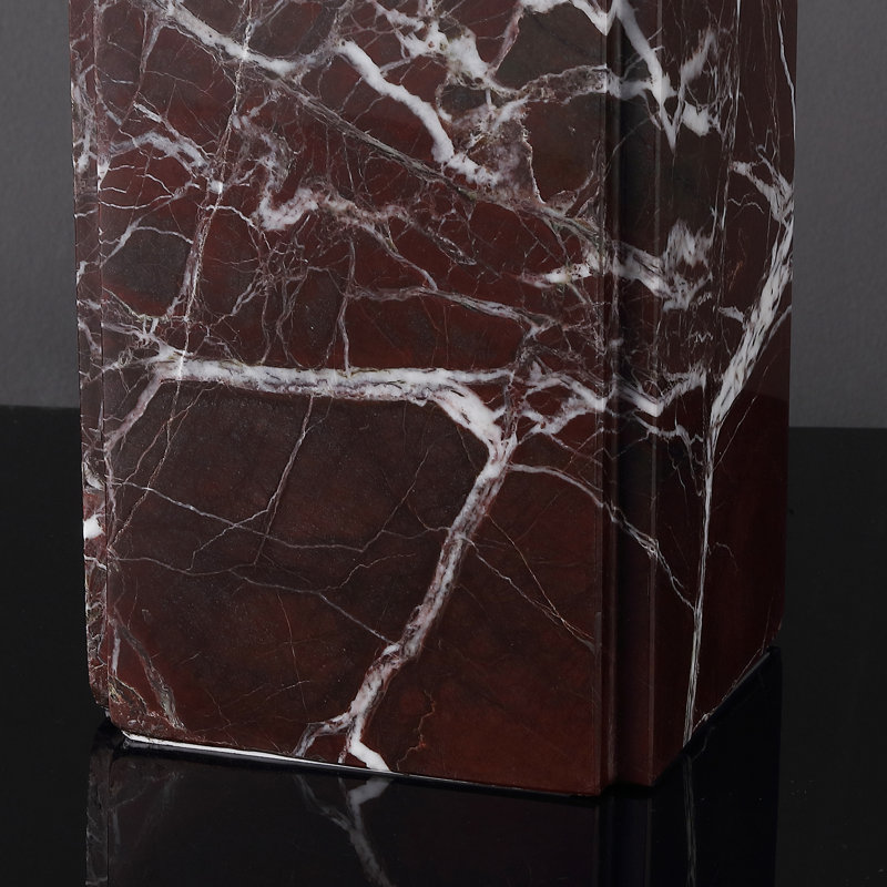 Mackenzie Standard Table Lamp, Maroon