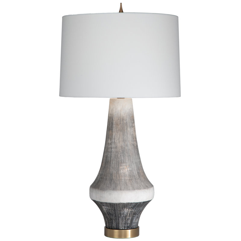 Scribes Belt Table Lamp, White