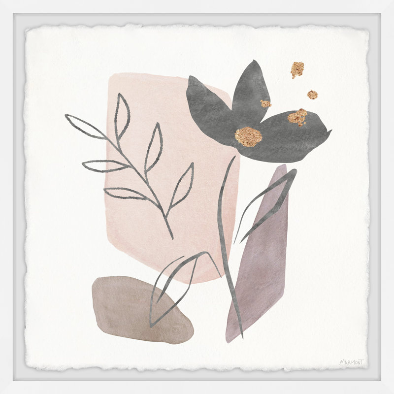 Autumn Gold - Single Picture Frame Painting, 30cm H x 30cm W x 3.81cm D