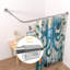 100cm L-Shaped Shower Curtain Pole