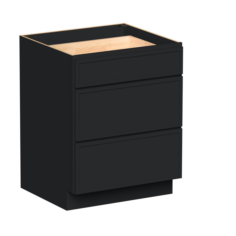 Armoire de tiroir de cuisine prête à assembler l 27 po x P 24 po x H 34,5 po CASAINC, 27"