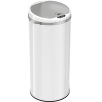 Dropship 13 Gal Odor Absorbing Automatic Stainless Steel Kitchen Garbage Can  to Sell Online at a Lower Price