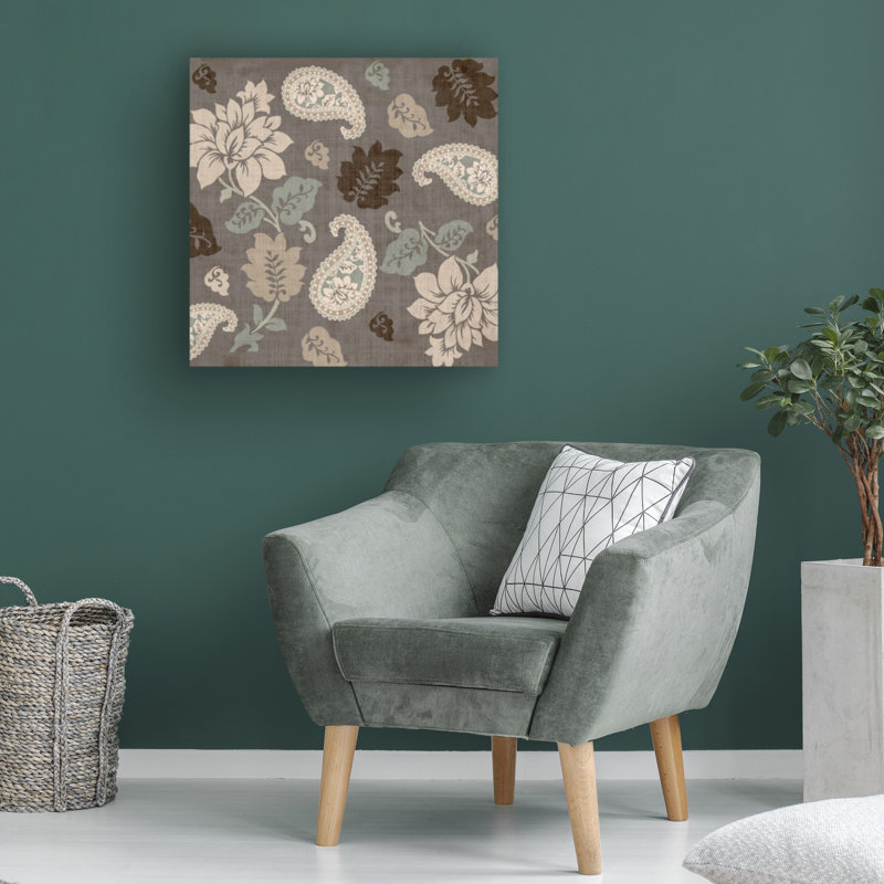Art sur toile à motif bolognais bologalais, H 14 po x l 14 po