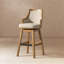 Tabouret de comptoir pivotant 26 po Akershus-324975833-324975832