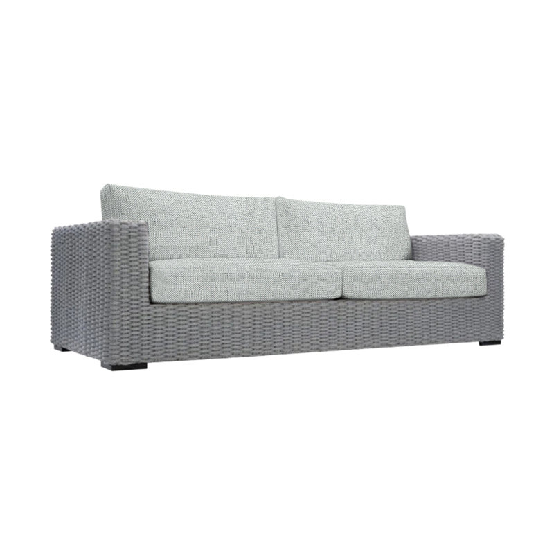 Capri Outdoor 2 - Seat Loveseat, Light Grey Linen 6032-010