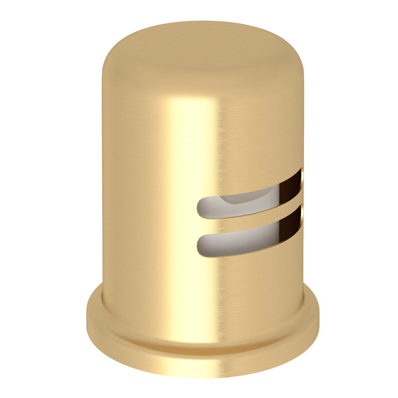 2.5" H Air Gap, Satin English Gold