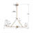 Kinston 2-Light Dimmable Linear Chandelier -1248688108