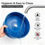 Roue d'exercice de 38 cm (15 pouces) en alliage d'aluminium pour chinchillas et petits animaux de compagnie – Roue de course silencieuse en métal avec support, bleue-1341264869