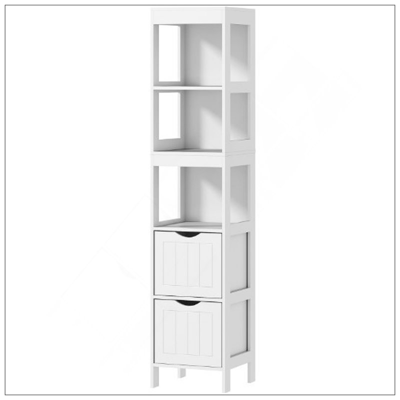 Armoire de salle de bain mince, armoire de rangement étroite, armoire de salle de bain