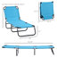 Chaise longue pliante avec dossier inclinable à 5 niveaux-1110276057