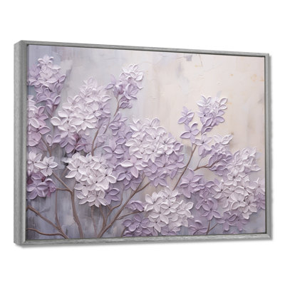 Blooming Lilac Melody I - Lilacs Framed Wall Art