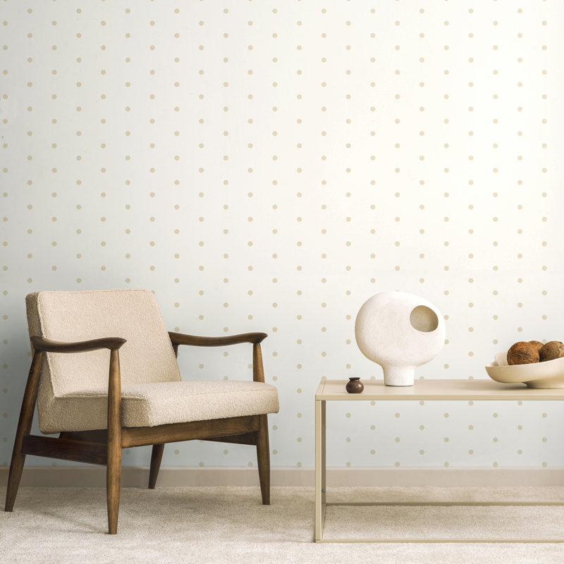 Polk Dot Spot - Natural & White