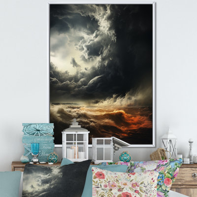 Layah Grey Tornado Fury, reproduction d'art sur toile