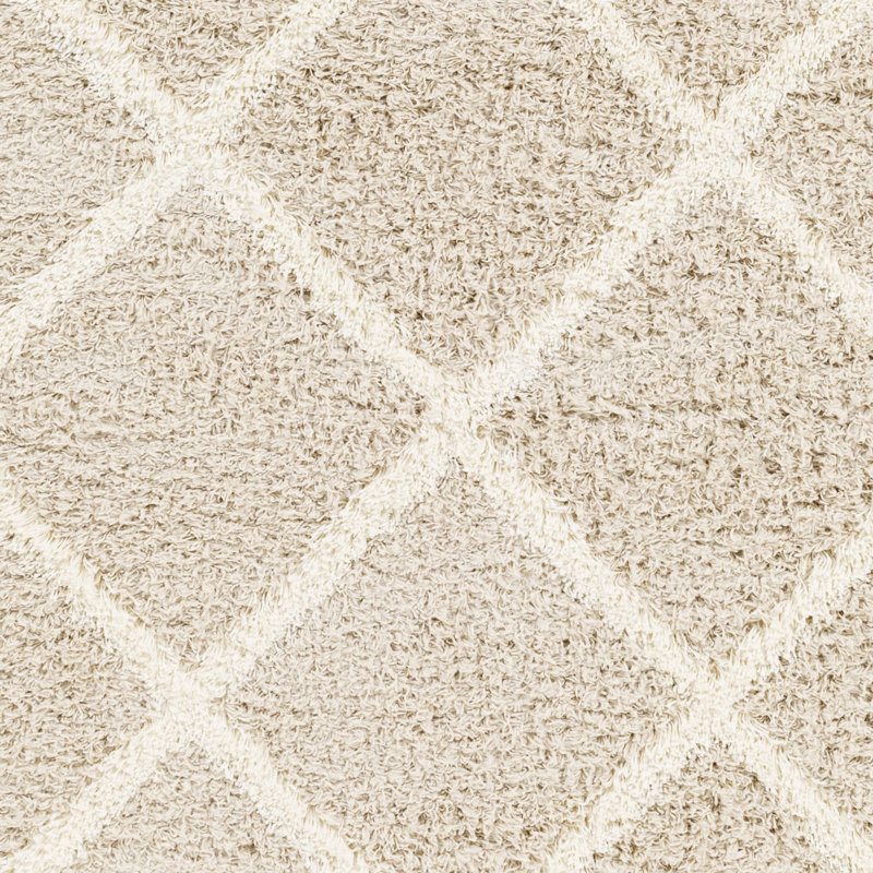 Beyanka Geometric Machine Tufted Area Rug, Rectangle 200 x 290 cm