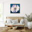 «Flower Pop Pastel II» par Marie Elaine Cusson, reproduction d'art sur toile encadrée-109404726