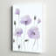 Fleurs de printemps mauves - peinture sur toile tendue-2009904068