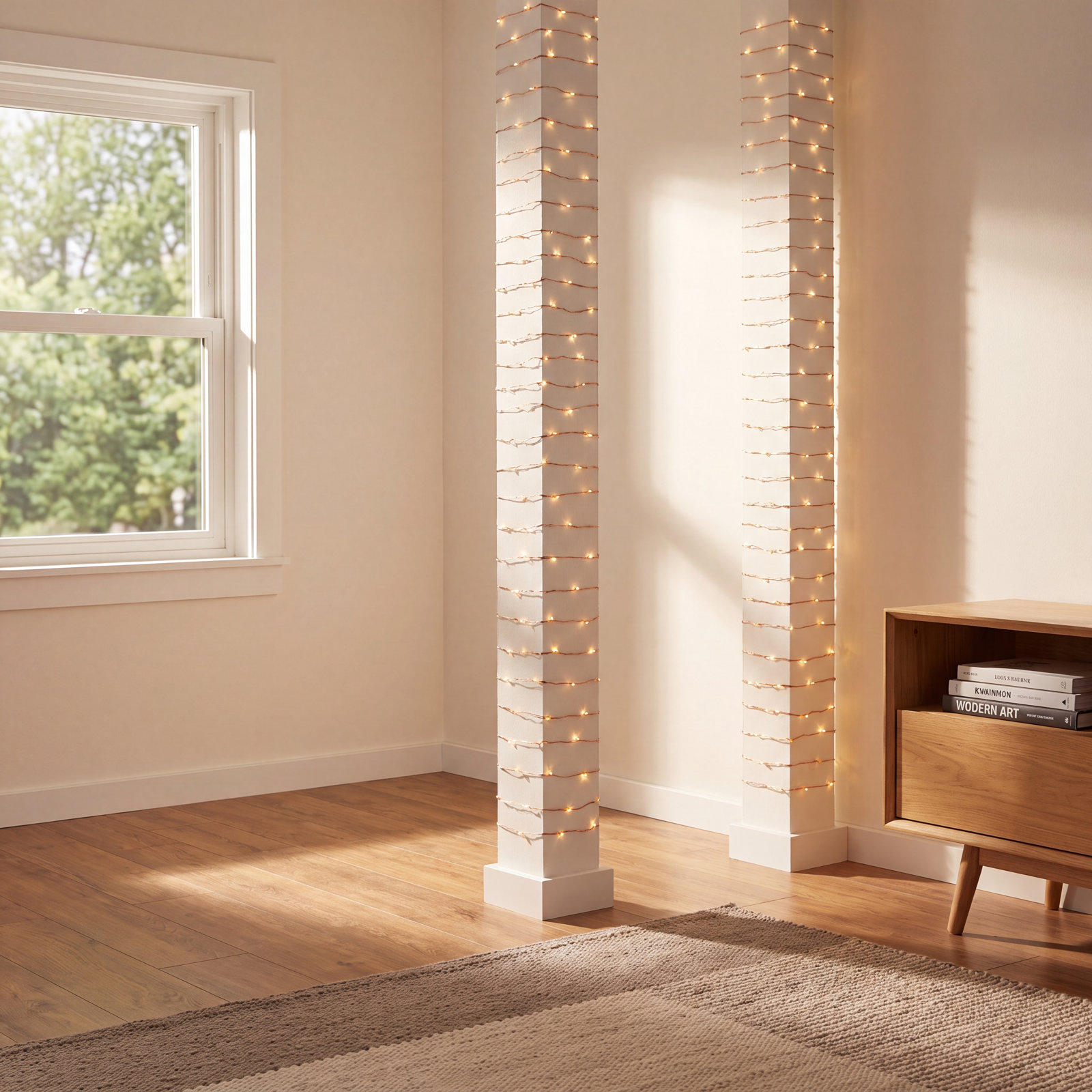 20' Battery-Operated Warm White Micro Lights