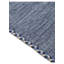 Azizi Striped Hand Woven Cotton Blue Rug-614553037