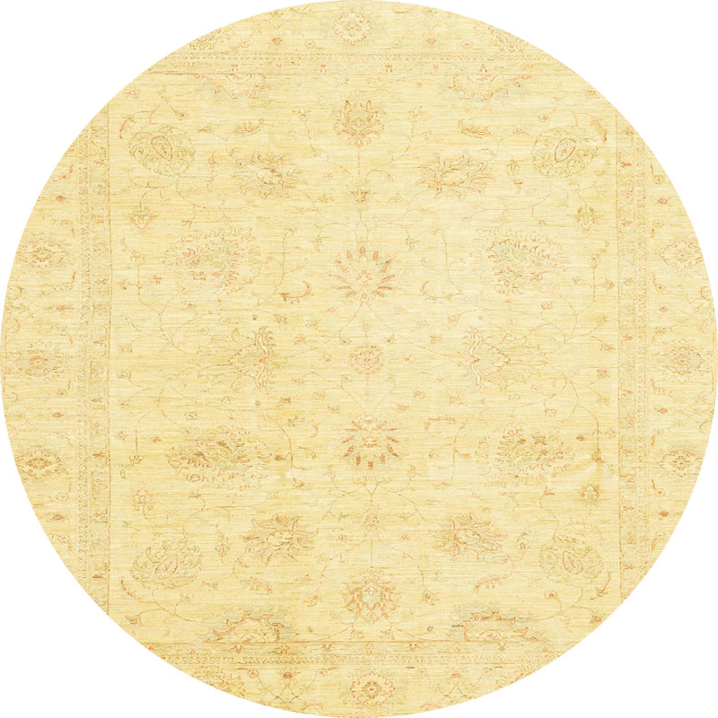 Oriental Indoor Rug, Round 4'