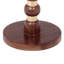Mango Wood Round End Table, Honey