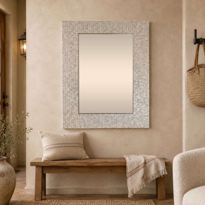 Miroir mural Cole and Grey Capiz