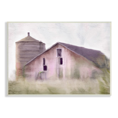" Tranquil Rural Farmhouse Countryside Grassland " by Kim Allen