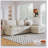 U_STYLE Upholstery Sleeper Sectional Sofa With Storage Bags And 2 Cup Holders  On Arms-479354431