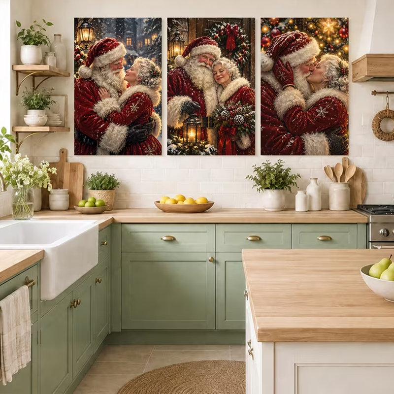 3 Piece Wrapped Canvas Wall Art, 40cm H x 30cm W