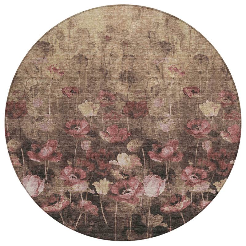 Tapis rond 8 po