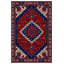Tapis marocain en coton et polyester à imprimé numérique Gulhayo-1244324328