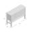 Isaiah 54'' Solid Wood Sideboard
